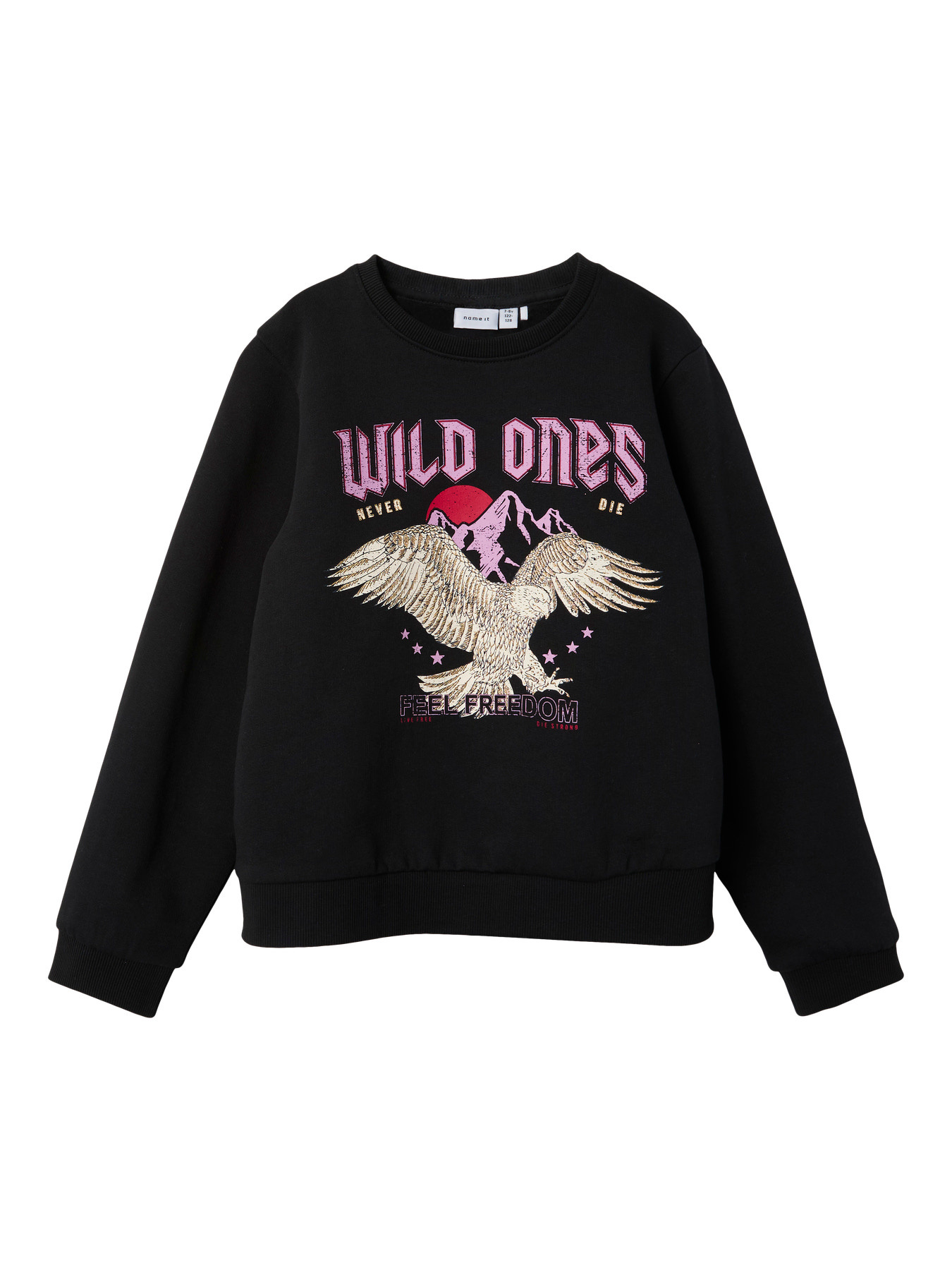 Name it winter sweater meisjes - zwart - NkfPnawild