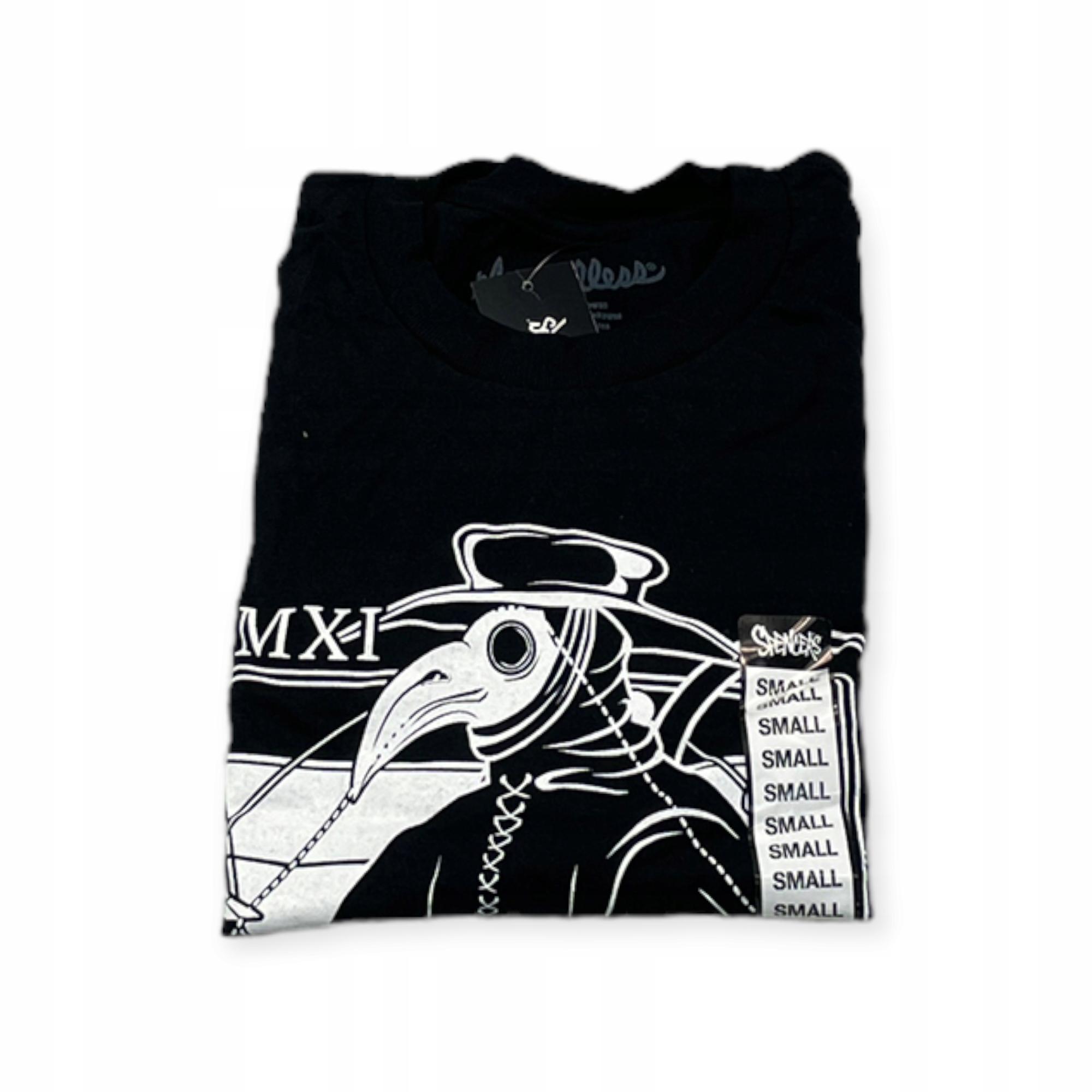 Outletup-clothes Koszulka T-shirt damski okrągły dekolt SPENCER'S THREADLESS S