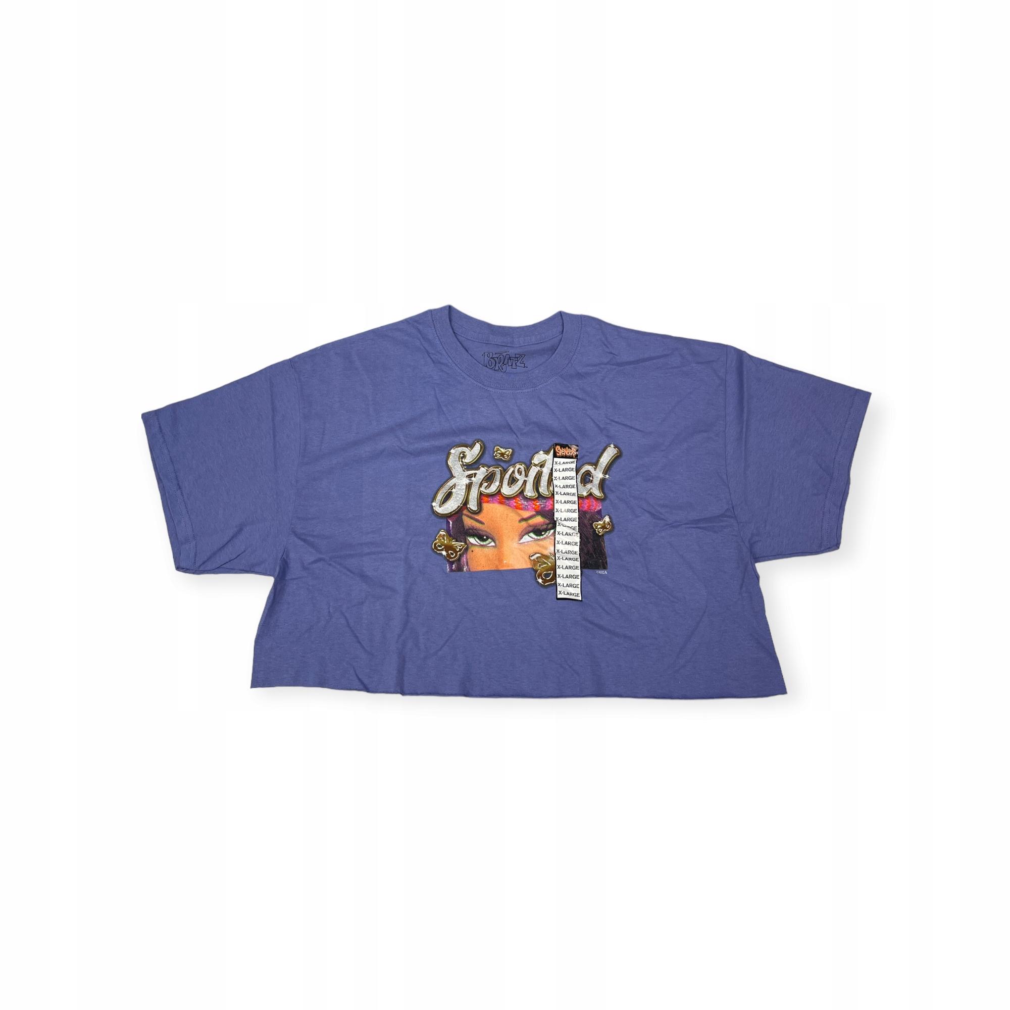 Outletup-clothes Crop top damski Spencer's Bratz nadruk XL