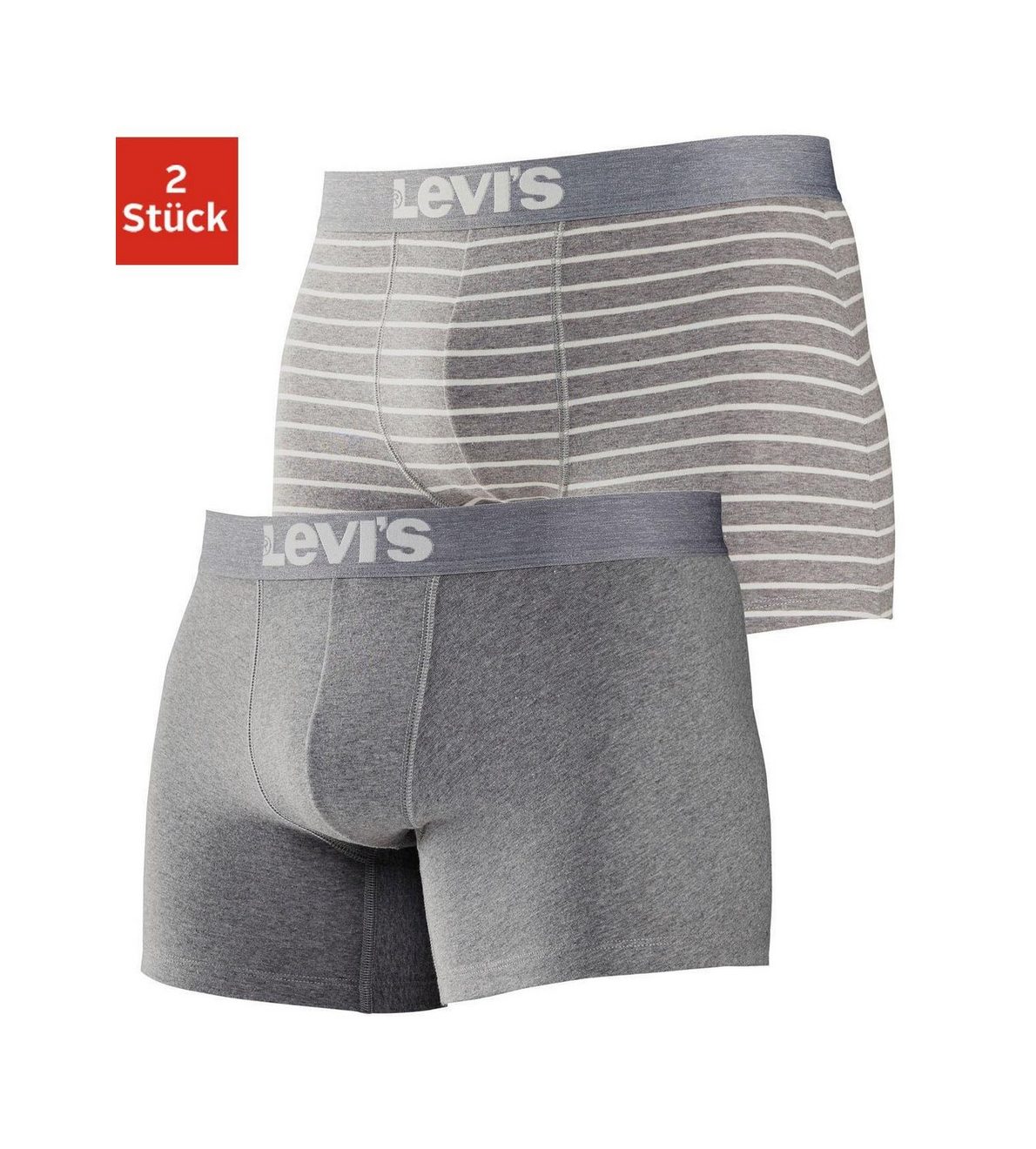 Levi's Boxershort met elastische -logo-bund (2 stuks, Set van 2)