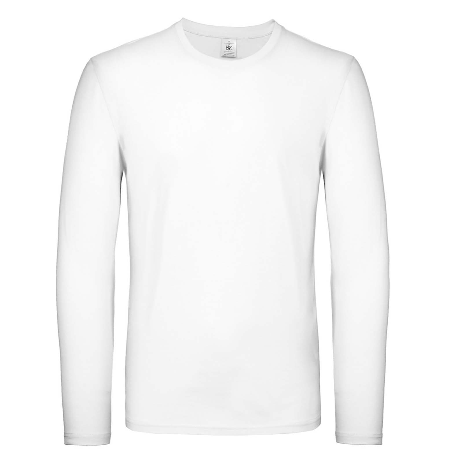 B and C B&C Heren #E150 T-shirt met lange mouwen S