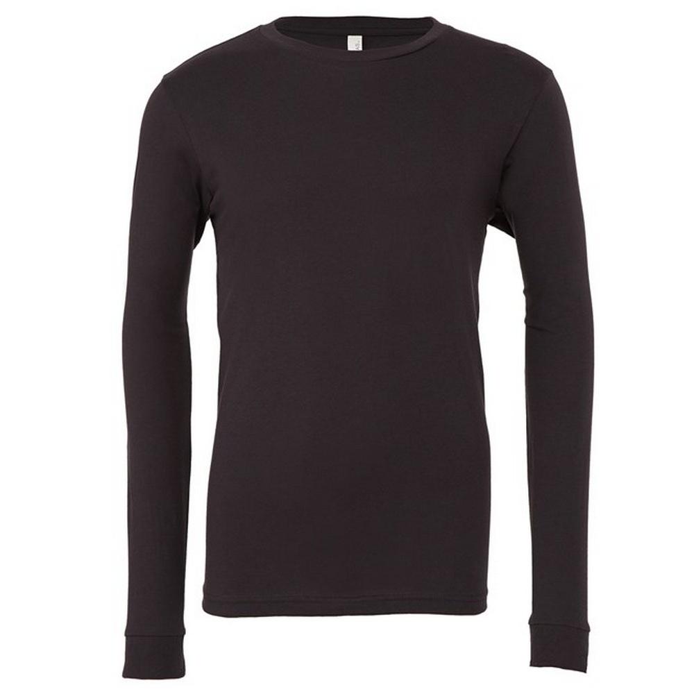 Bella + Canvas unisex volwassen jersey T-shirt met lange mouwen XS