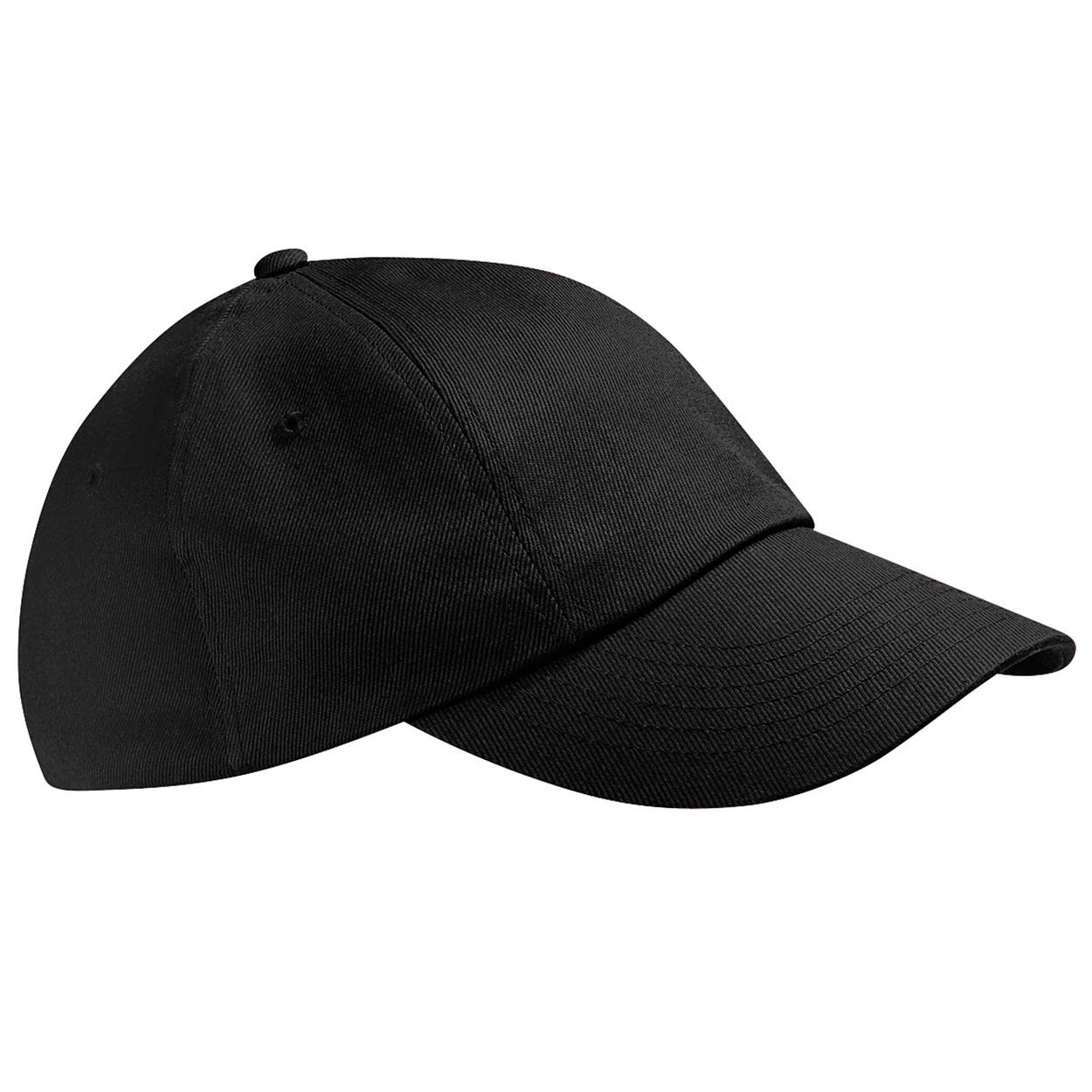 Beechfield Unisex laag profiel zware katoenen boorkap/hoofddeksels (Pak van 2) One Size