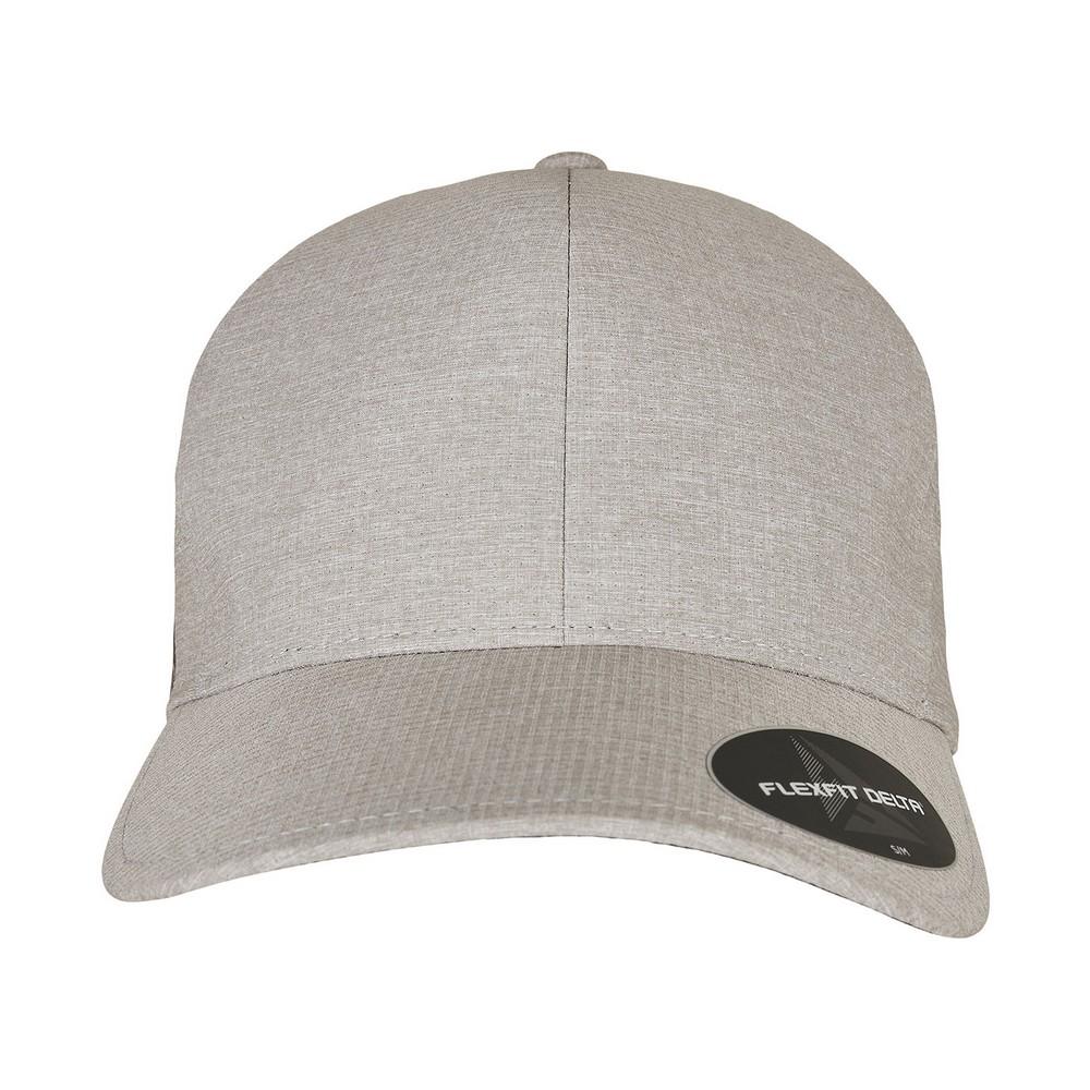 Yupoong Flexfit Delta Melange Carbon honkbal voor volwassenen, uniseks L-XL