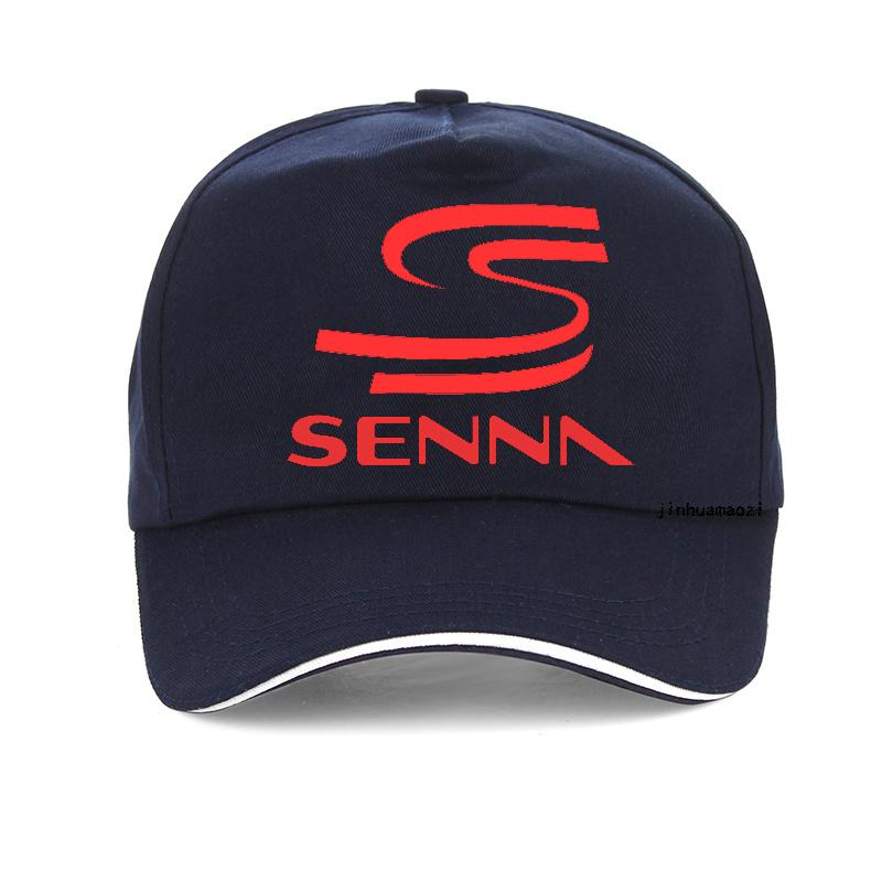 Kiki Cap Ayrton Senna Baseball Cap Unisex Fashion Cool Ayrton Senna Hoeden Verstelbare Katoenen Papa Caps