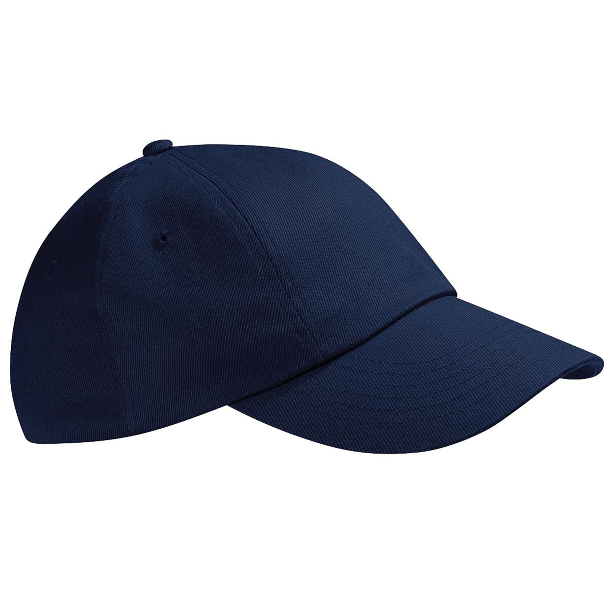 Beechfield Unisex laag profiel zware katoenen boorkap/hoofddeksels (Pak van 2) One Size