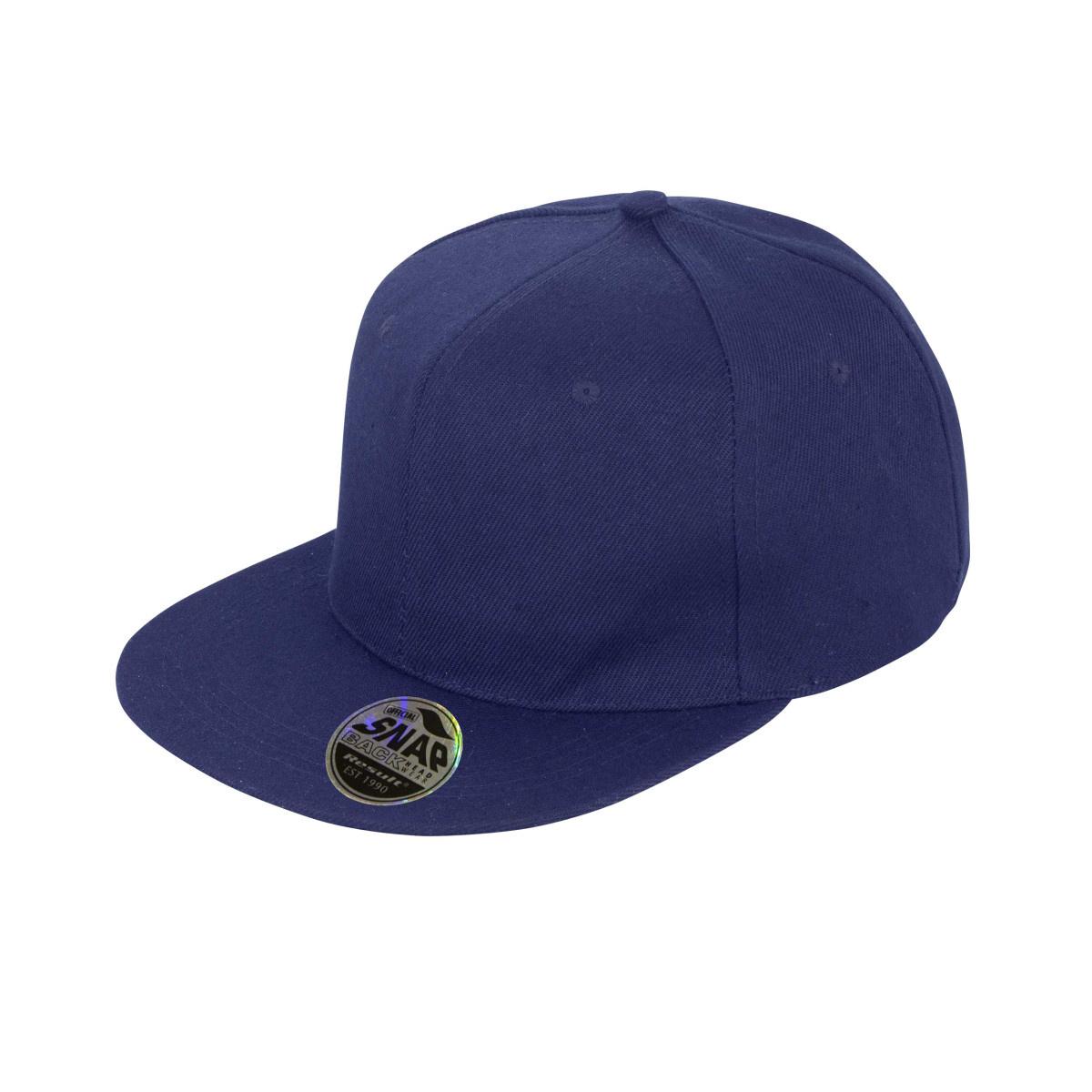Result aat Unisex Core Bronx originele platte piek snapback effen kleur pet One Size