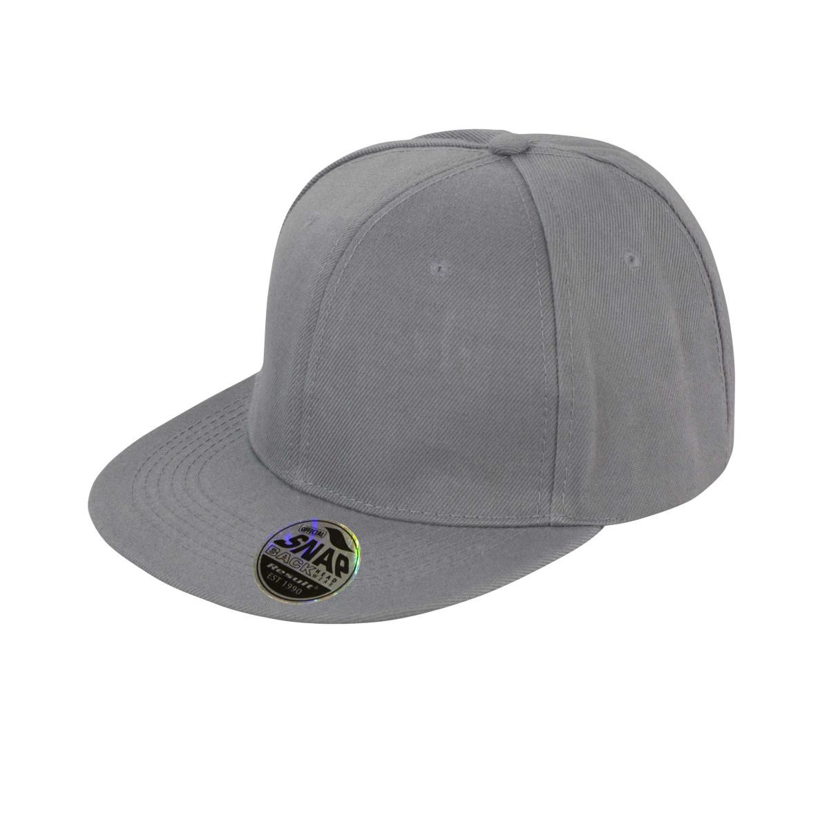 Result aat Unisex Core Bronx originele platte piek snapback effen kleur pet One Size