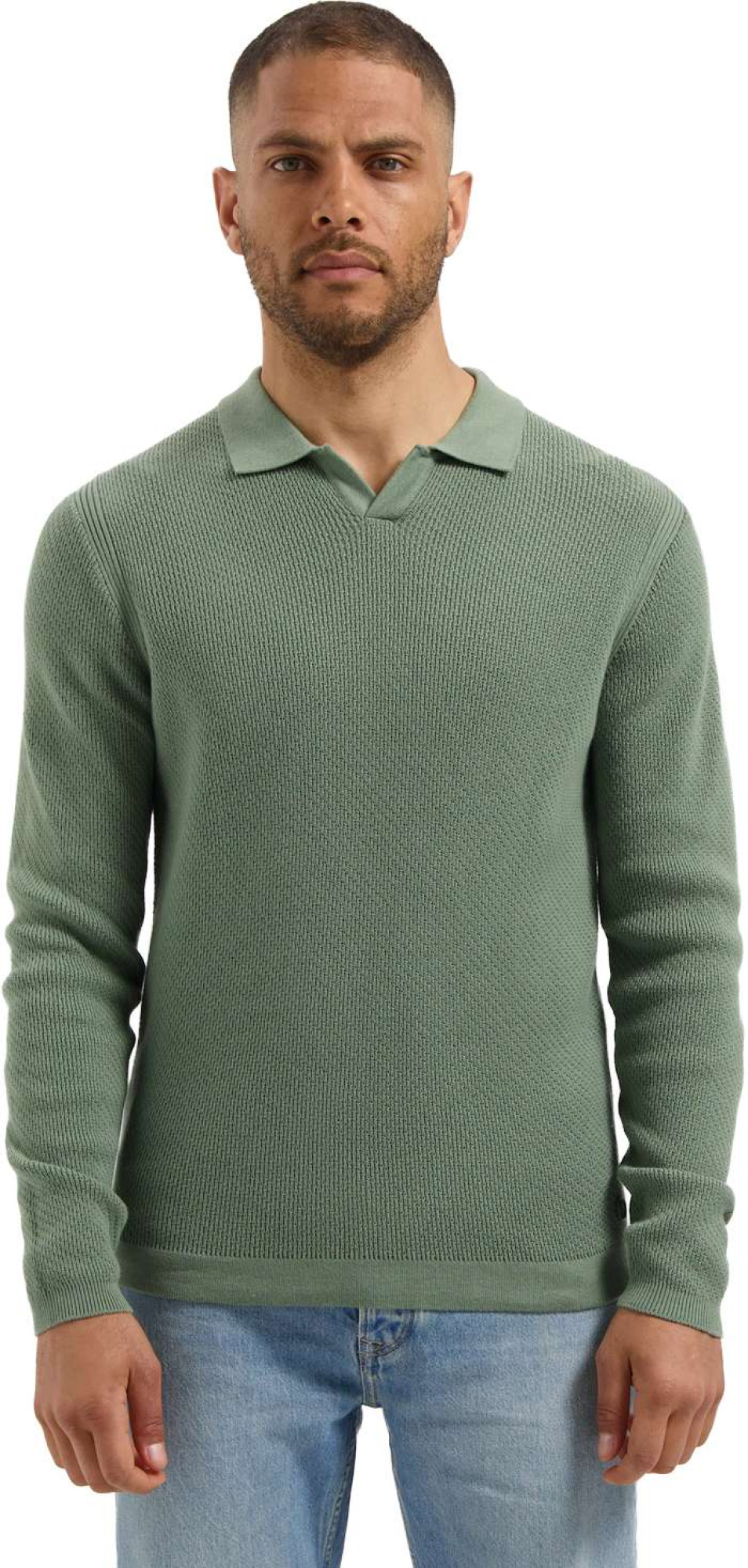 Dstrezzed Kostas longsleeve polo