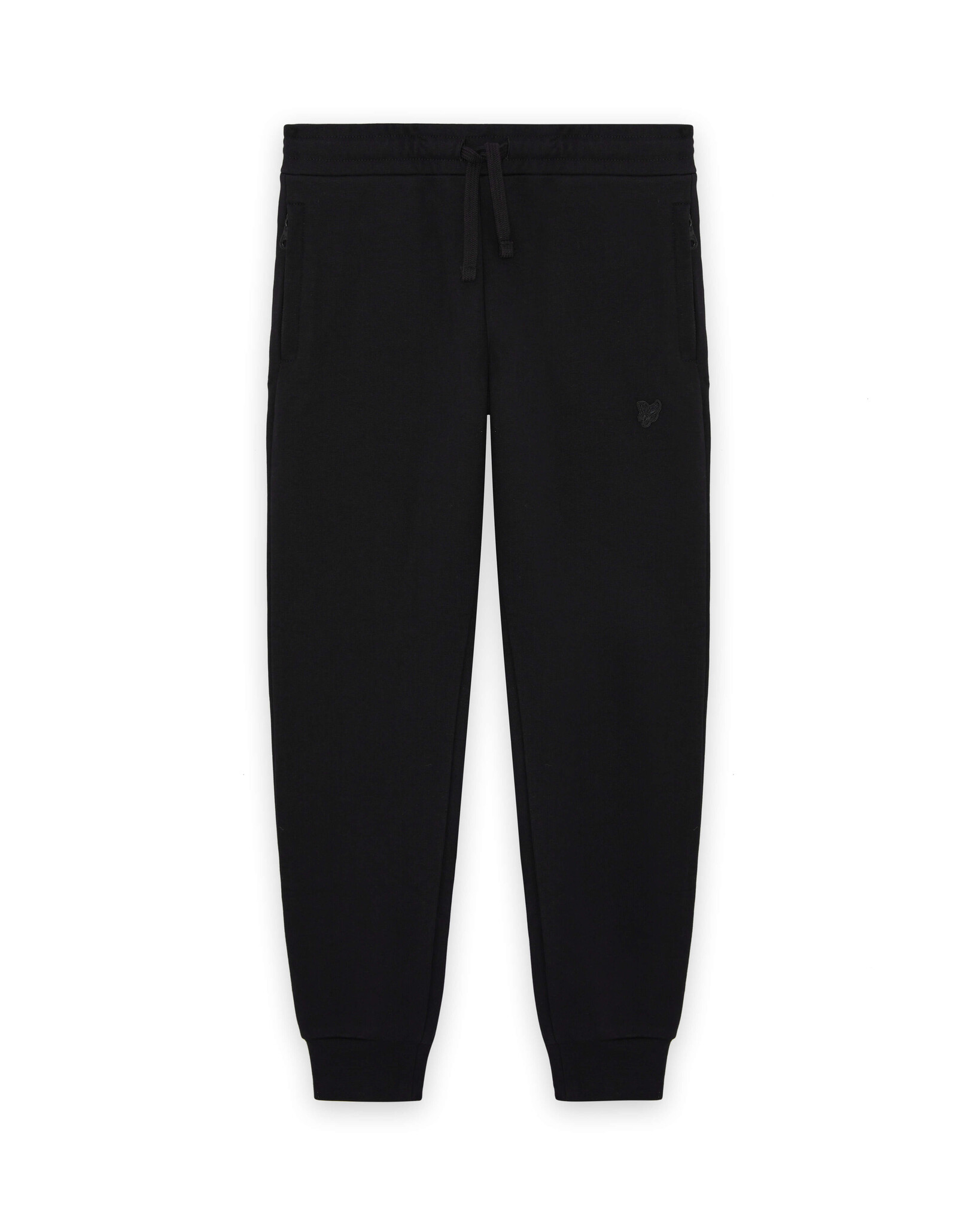 Lyle & Scott winter sweat broek jongens - zwart - geborduurd