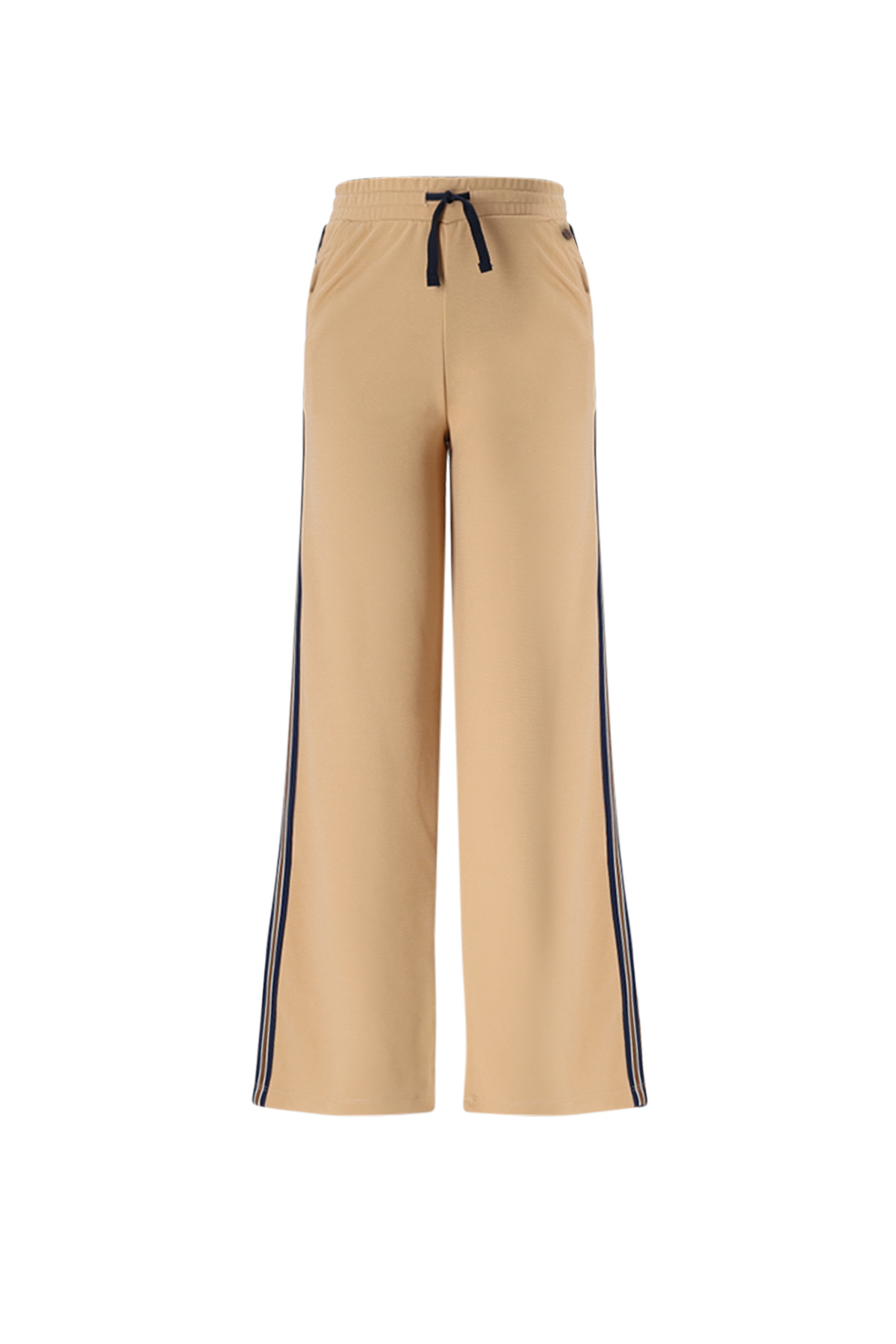NoBell winter broek meisjes - bruin - Spitit - interlock, tape op zijkanten