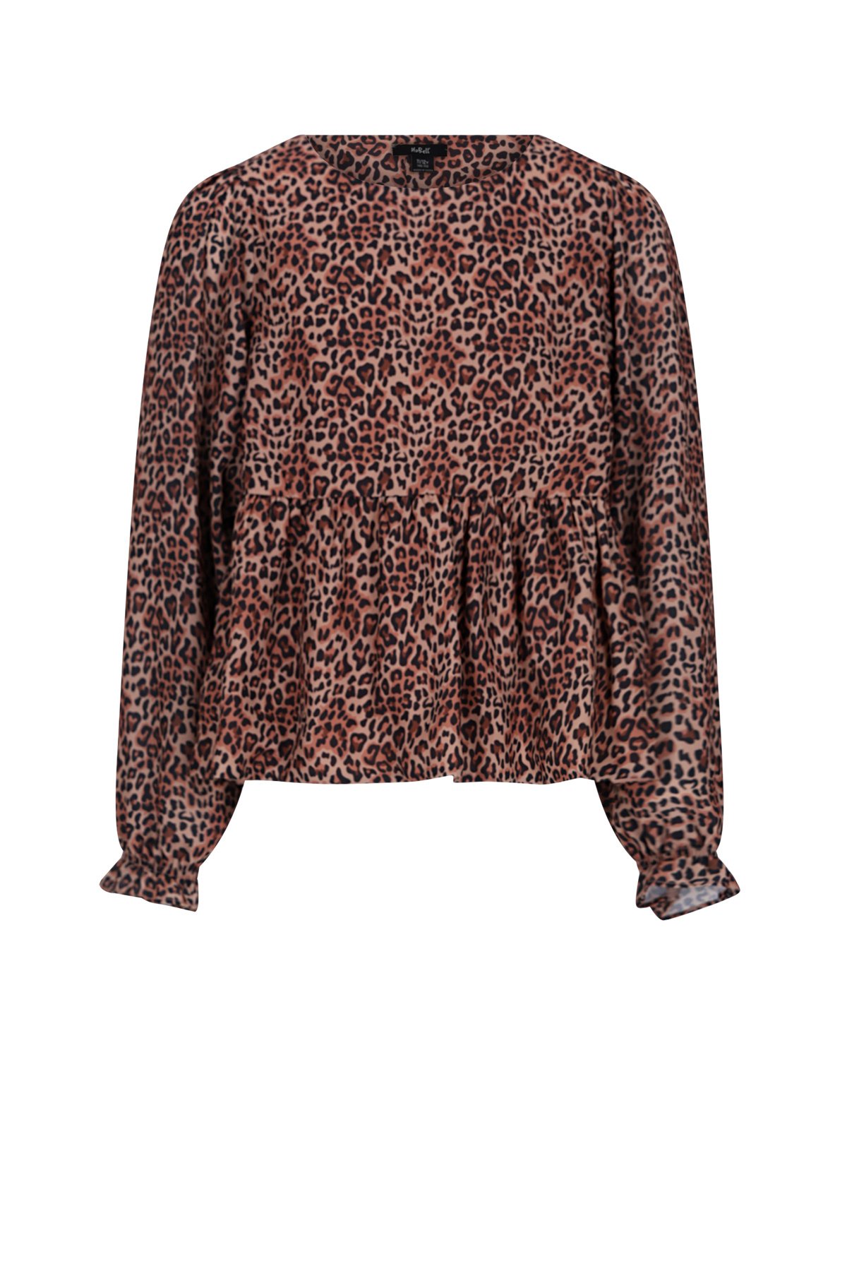 NoBell winter blouse meisjes - bruin - Tess