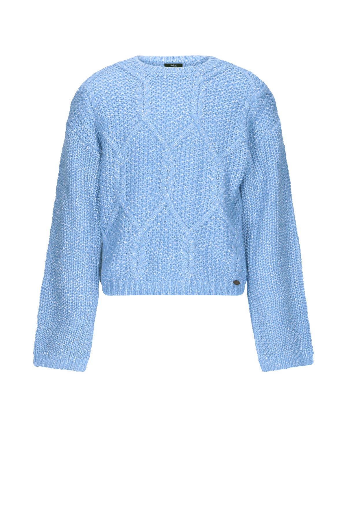 NoBell winter sweater meisjes - licht blauw - Katy - gebreid