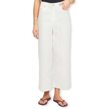 JJXX Straight Jeans  Milla Culotte Jeans - White Denim