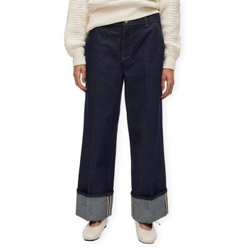 Rouge Edit Straight Jeans  Martine RW Jeans - Dark Medium Blue Denim