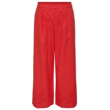 Only Broek  Roxanne Long Trousers - High Risk Red