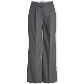 JJXX Broek  Noos Ellis Wide Trousers - Dark Grey Melange