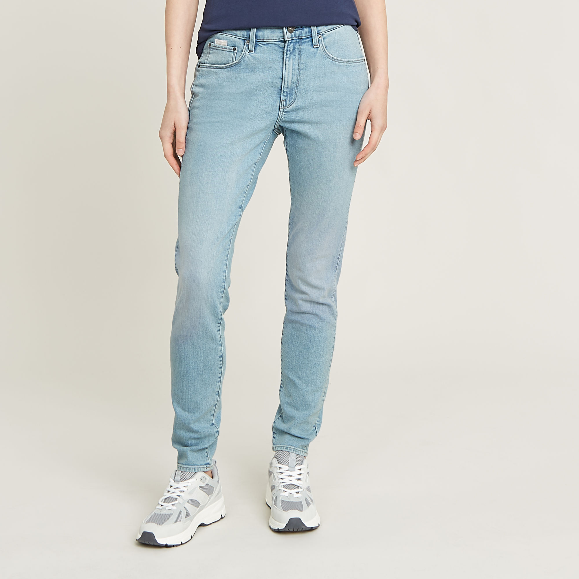 G-Star RAW 3301 Skinny Jeans - Midden blauw - Dames