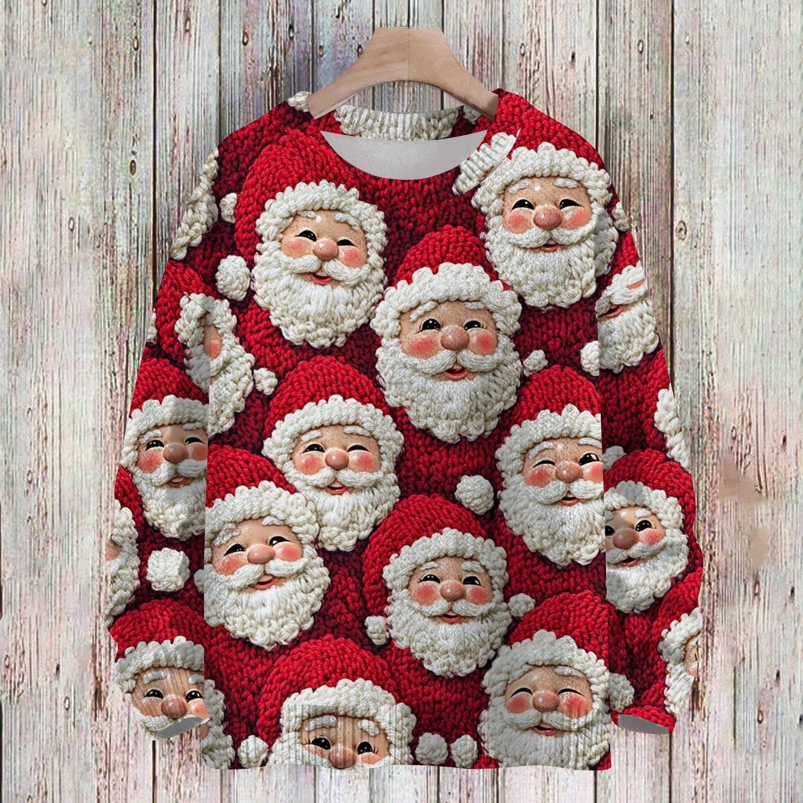 Chicago Rose Kersttrui voor kinderen Jongens en meisjes Gebreide trui Schattig shirt Herfst ronde hals Pullover Tops 130