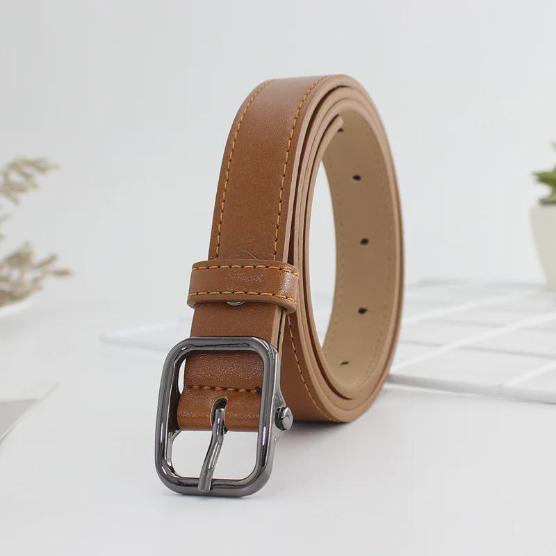 VantaGoods Koreaanse retro-stijl zwarte riem met Japanse gesp voor dames - Veelzijdig en ideaal voor jeans