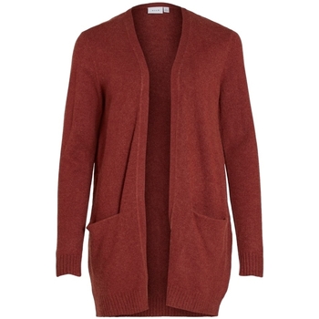Vila Mantel  Noos Cardigan Ril - Fired Brick