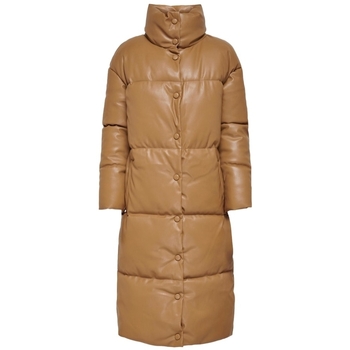 Only Mantel  Lydia Long Jacket - Toasted Coconut