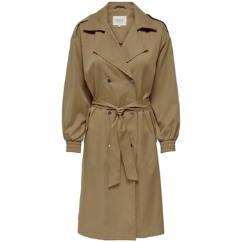 Only Mantel  Raincoat Sepia - Tigers Eye