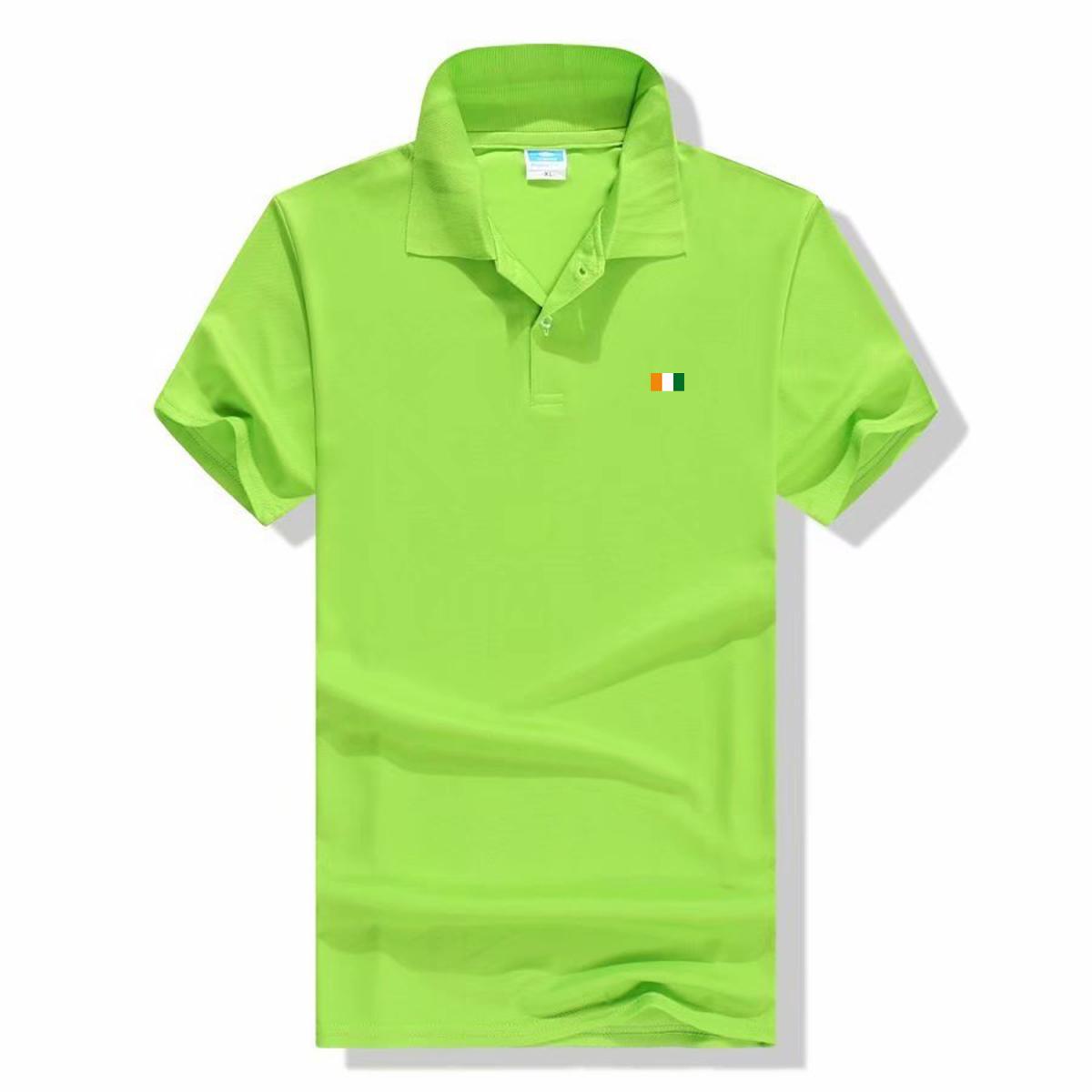 FEGKZLI Fashion Casual herenpoloshirts met korte mouwen Zomerpolo's M helder groene kleur