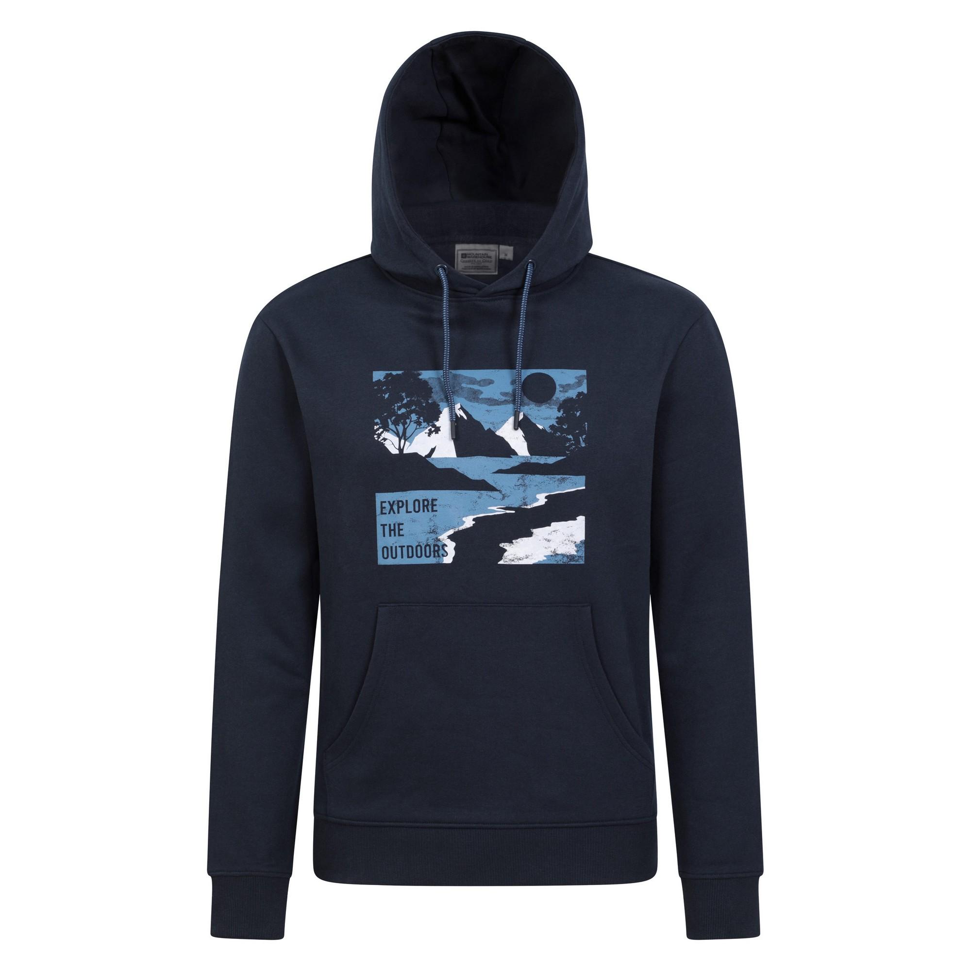 Pertemba FR - Apparel Mountain Warehouse Heren Explore The Outdoors-hoodie S Vloot