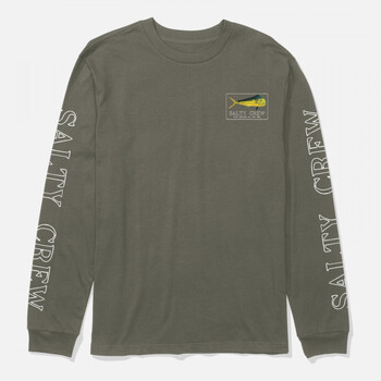 Salty Crew T-Shirt Lange Mouw  Golden mahi premium l/s tee