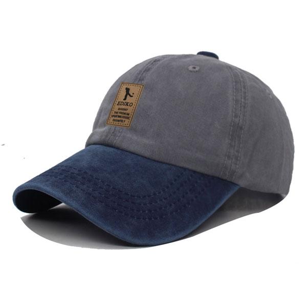 Youbome Hat Factory Katoen Golf Vrouwen Baseball Cap Hoeden Voor Mannen Snapback Caps Zomer Pet Bone vintage Gorras Vrouwelijke Vader Mannen Baseball Hoed caps 55-61cm grijze kleur/Vloot