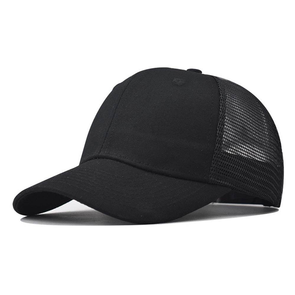 Sunnyway Hip Hop Baseball Cap Mannen Vrouwen Netto Cap Ondiepe Gebogen Dakrand Hoed Unisex Zomerhoed Ademende Hoed Shadecap Voorzien Cap