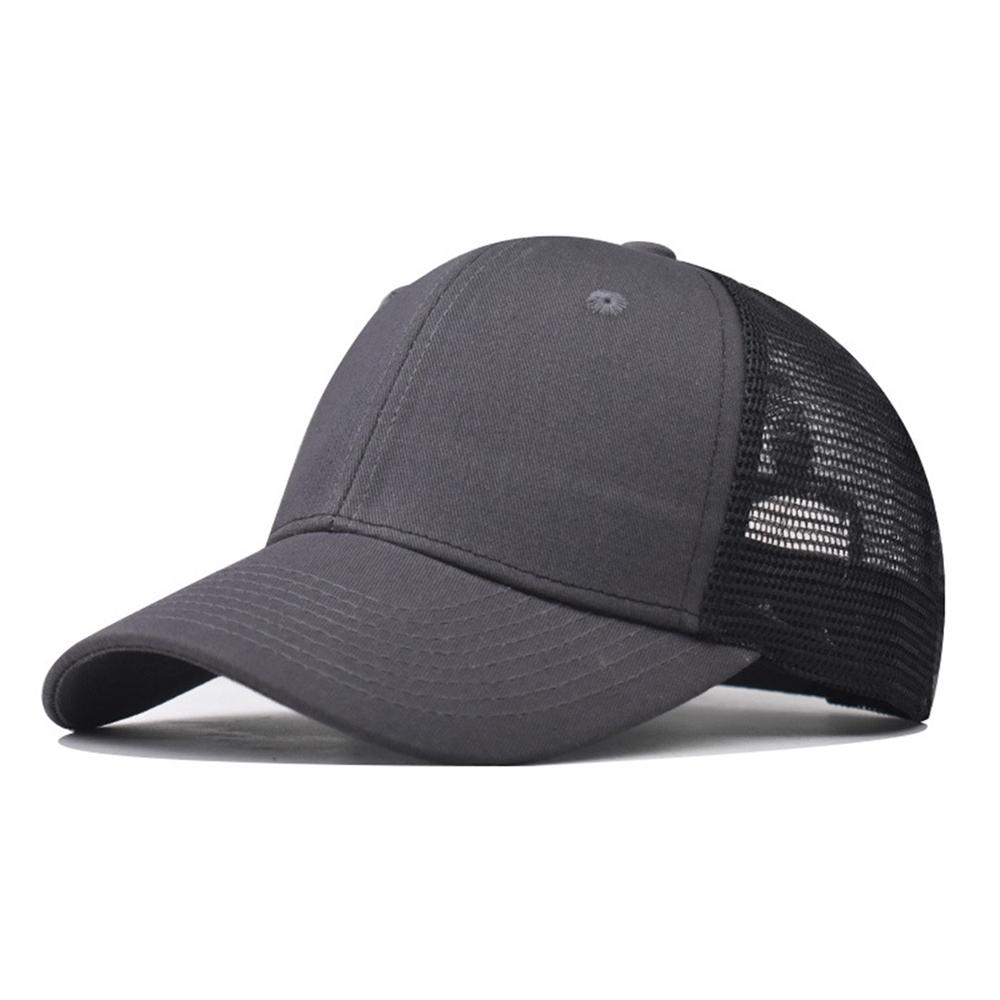 Sunnyway Hip Hop Baseball Cap Mannen Vrouwen Netto Cap Ondiepe Gebogen Dakrand Hoed Unisex Zomerhoed Ademende Hoed Shadecap Voorzien Cap