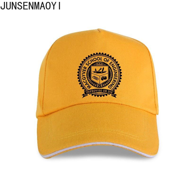 CASUAL LOOK 2022 Nieuwe Macgyver School Gadgets Techniek Grappige jaren '80 ActionTV Show Witte Baseball cap Katoen Snapback Trucker Caps Zonnehoeden