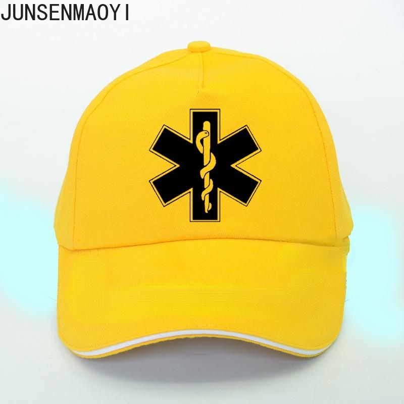 CASUAL LOOK EMT Emergency Ambulance Print Baseball cap Merk hiphop cap hoge zomer Heren dames Unisex verstelbare snapback Trucker hoed