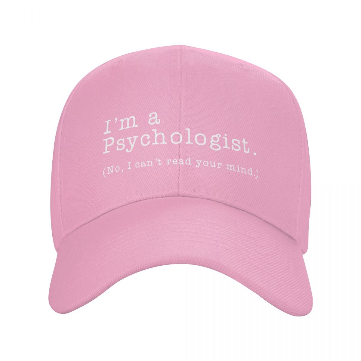 CAUSALXI Nieuwe Ik ben een psycholoog Nee ik kan je gedachten niet lezen Baseball Cap Zonwering Psycholoog Vader Hoed Herfst Snapback Caps Adjustable Cap