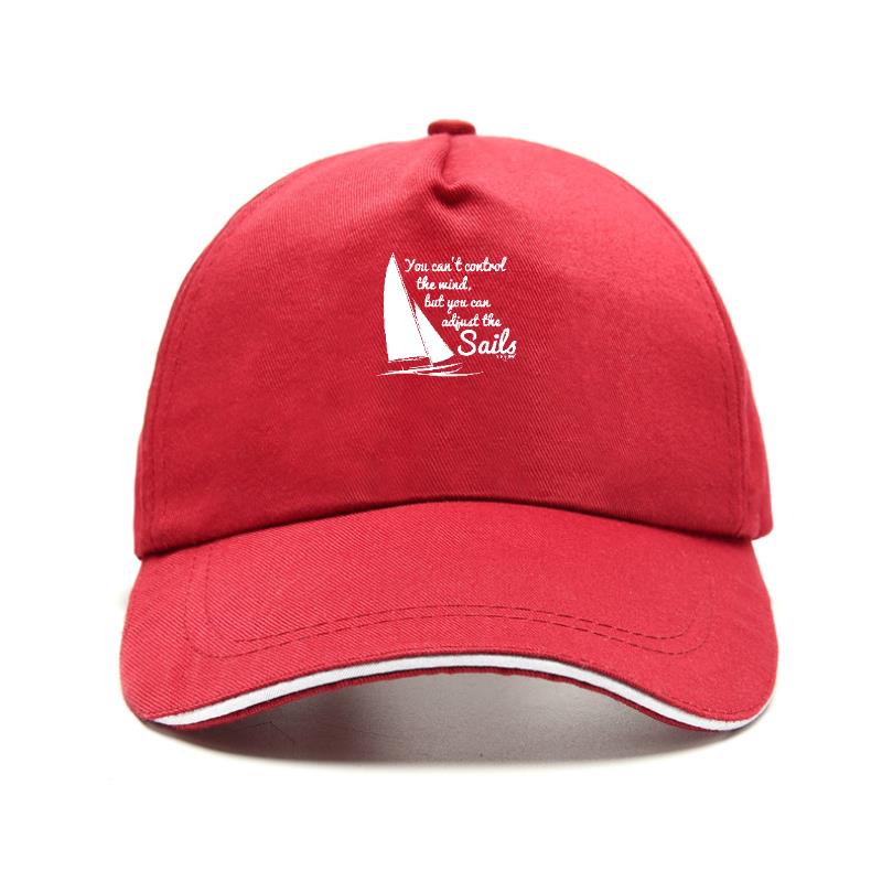 BIPIPOP nieuwe pet hoed Zeilen Baseball Cap Grappige Nieuwigheid Unisexs - Je Kunt De Wind Niet Controleren