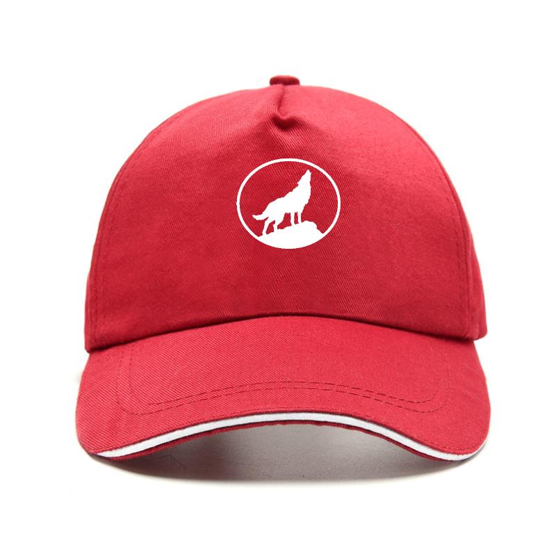 BIPIPOP Nieuwe Wolf Baseball Cap Lente Casual Unisex Dames Zonneklep Jeugd Trend Veelzijdige Hoed Verstelbare Snapback Vizier Caps Unisexs Dames