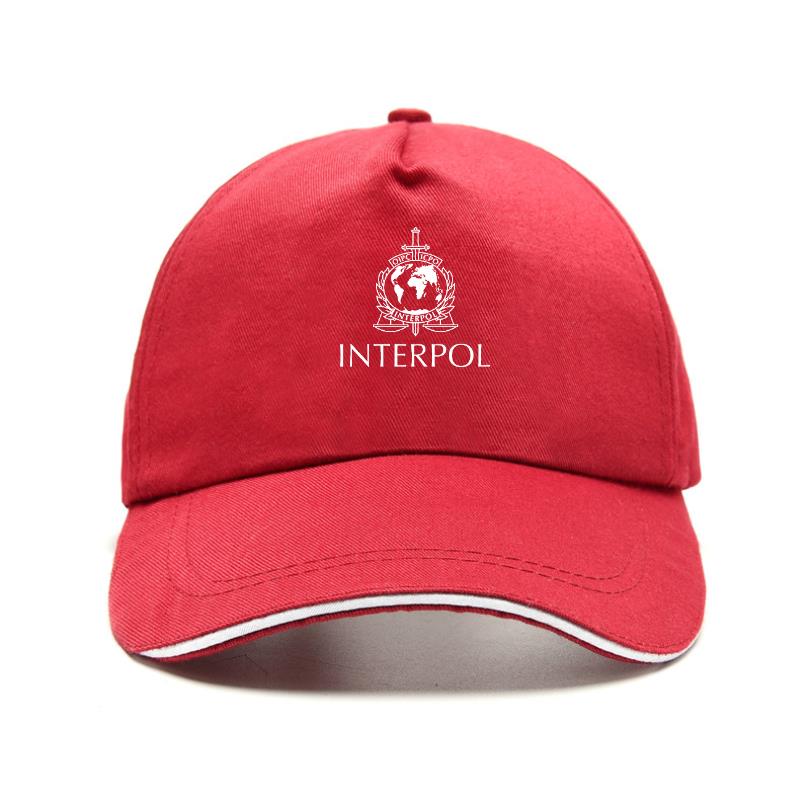 BIPIPOP Grappig ontwerp baseball caps voor unisex OIPC ICPO INTERPOL INTERPOL dames klassieke vintage stijl pet zomer merkhoed nieuw aangekomen