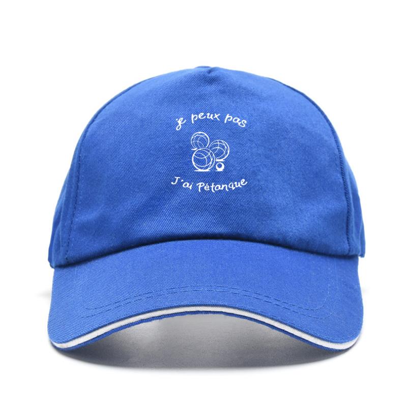 BIPIPOP Grappige Franse Petanque boule Baseball Caps Unisex Katoen Koele Hoed Vrouwen Unisex Verstelbare Sport Papa Caps MZ-366