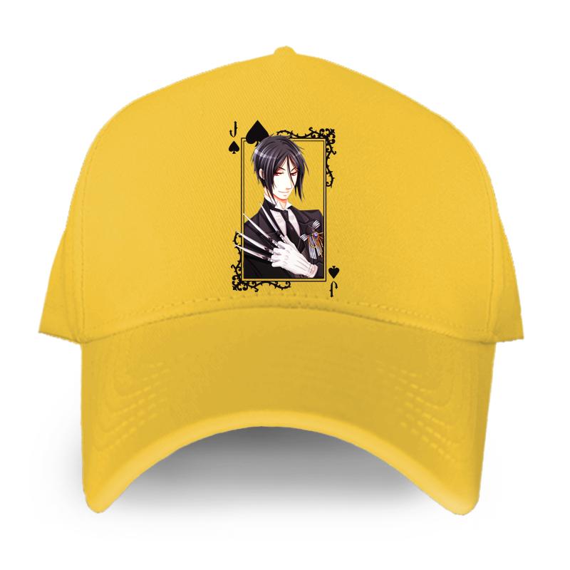 EUROLA Black Butler Sebastian Baseball Cap Kuroshitsuji Toboso Yana Anime Unisex Vrouwen Caps Mode Hip Hop Hoed Adjustable