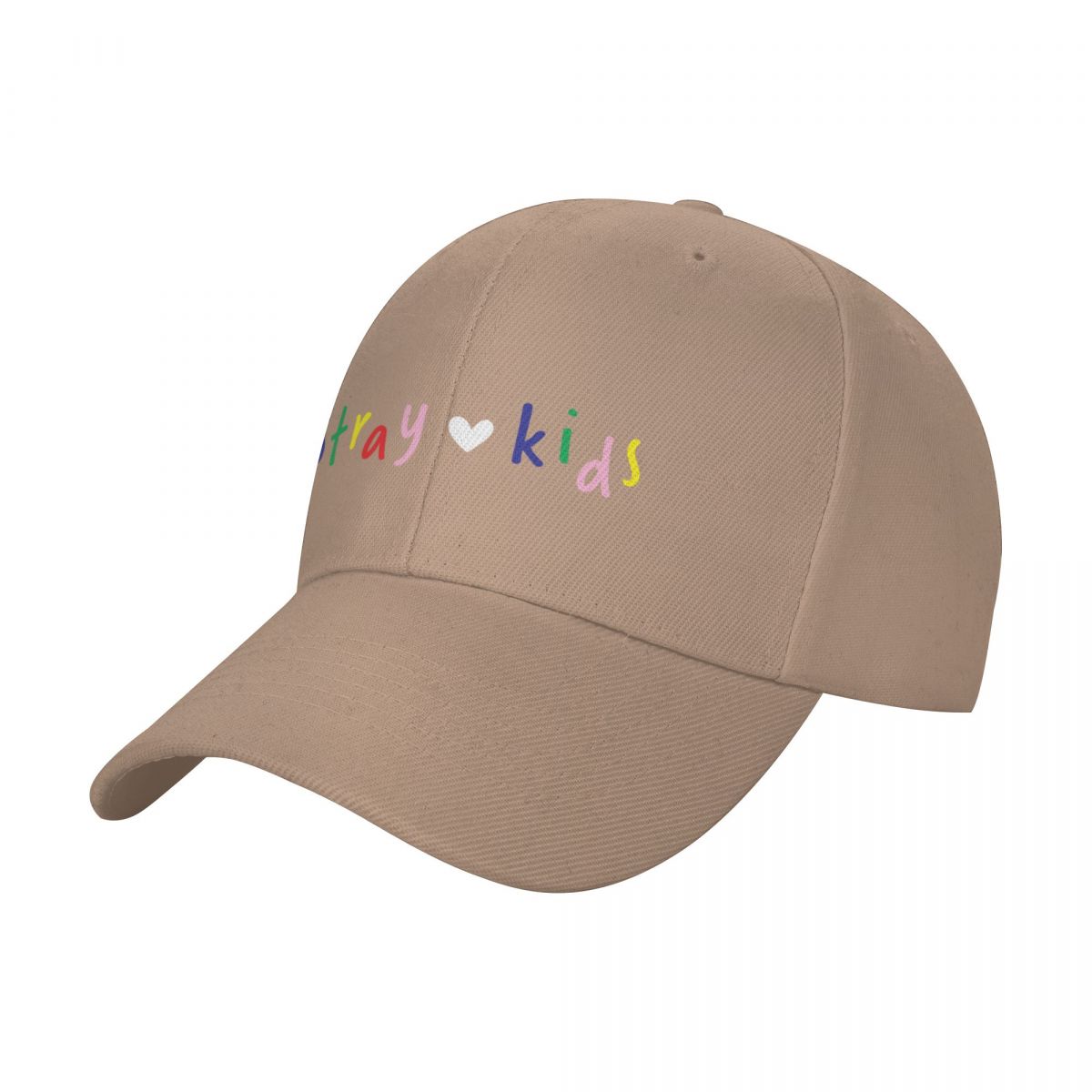 HAPPYHORSE Kleurrijk verdwaald kinderontwerp - eenvoudig leuk Kpop-baseballpet herenhoed vismutsen dameshoeden unisex