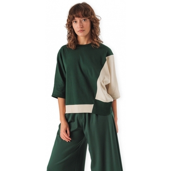 Skfk Top  T-Shirt Aloria-Gots - Olive Green