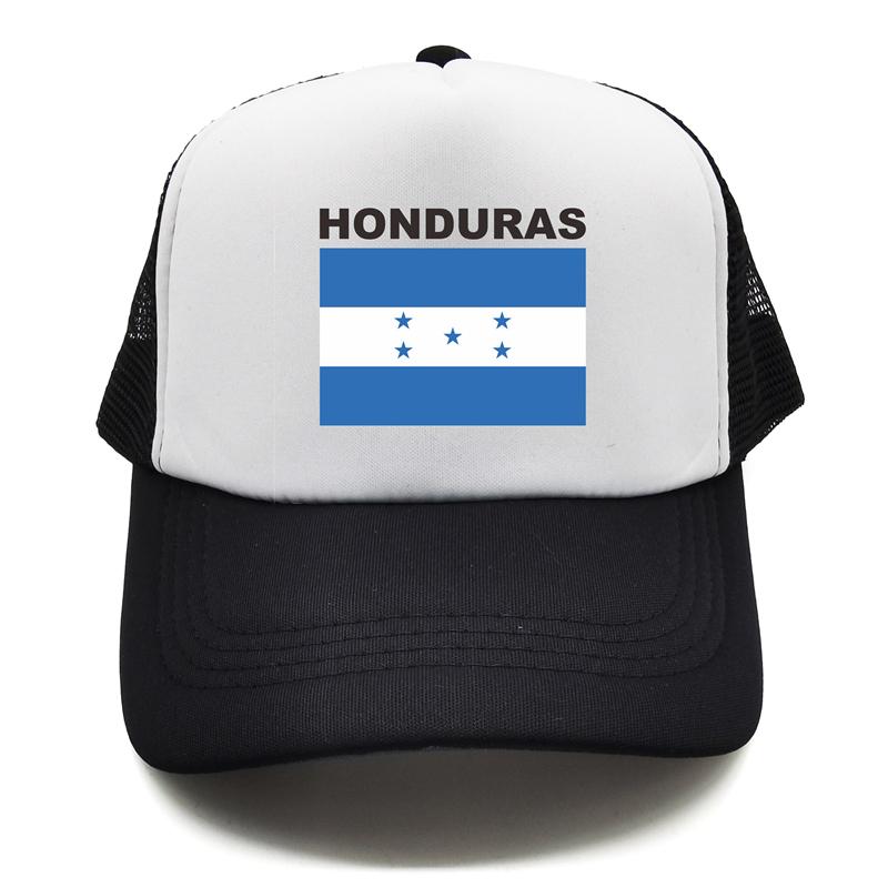 BIPIPOP Honduras Trucker Cap Zomer Unisex Cool Land Vlag Hoed Baseball Caps Unisex Outdoor Mesh Net Caps