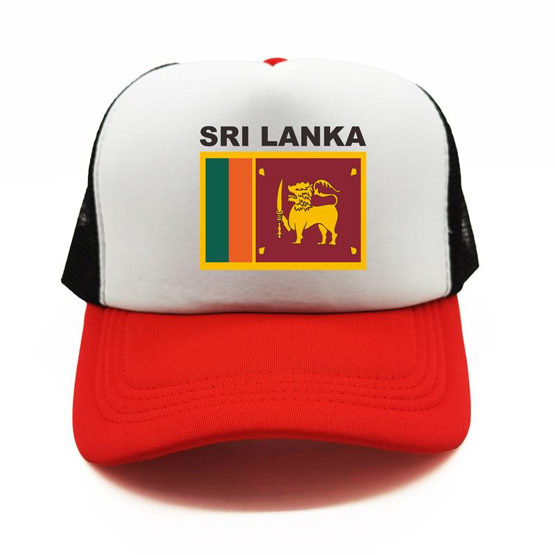 BIPIPOP Sri Lanka Trucker Cap Zomer Unisex Cool Country Flag Hat Baseball Caps Unisex Outdoor Mesh Net Caps