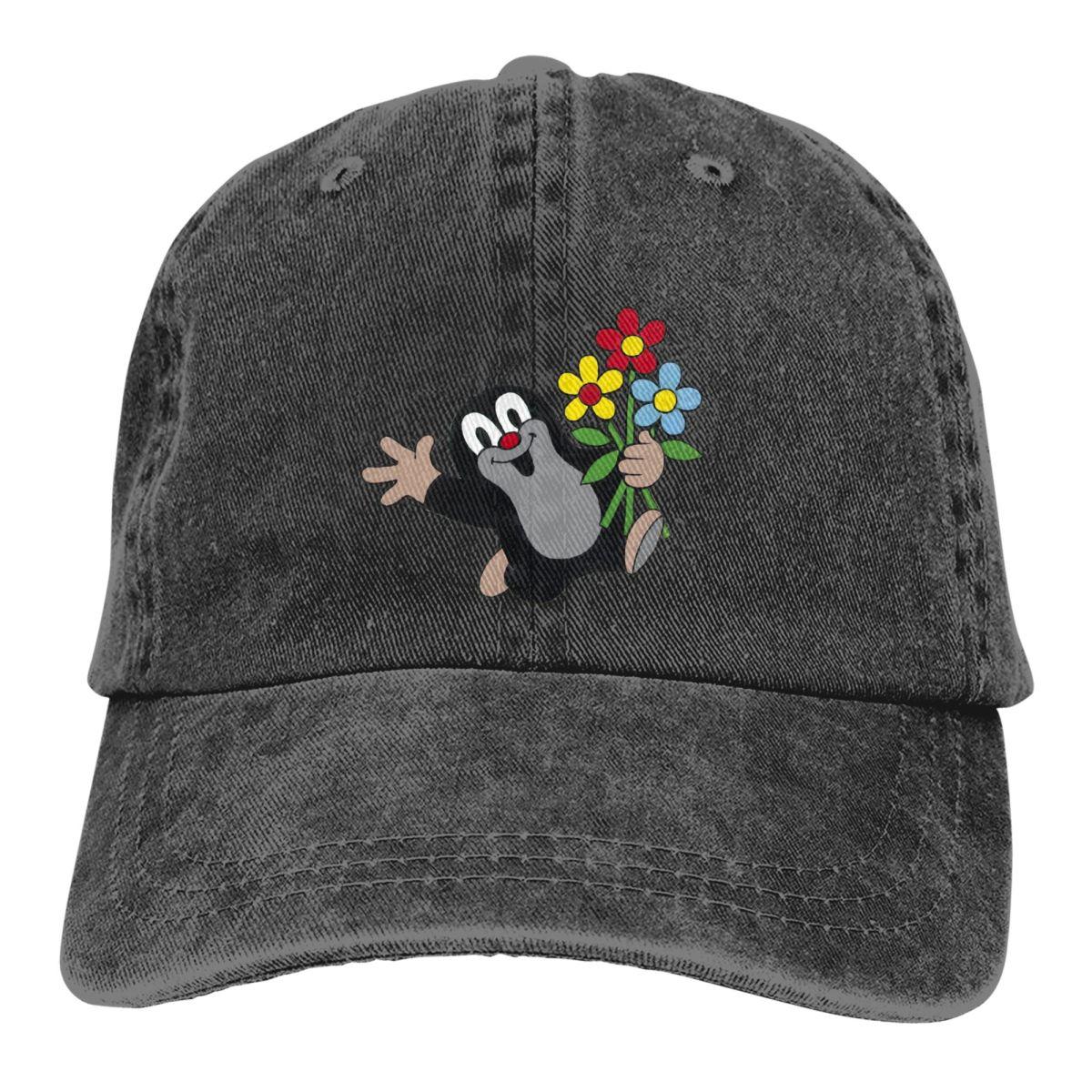Colorbobble CAP Krtek The Mole Multicolor Hat Peaked Women's Cap Happy Flower Gepersonaliseerde Vizier Bescherming Hoeden One Size