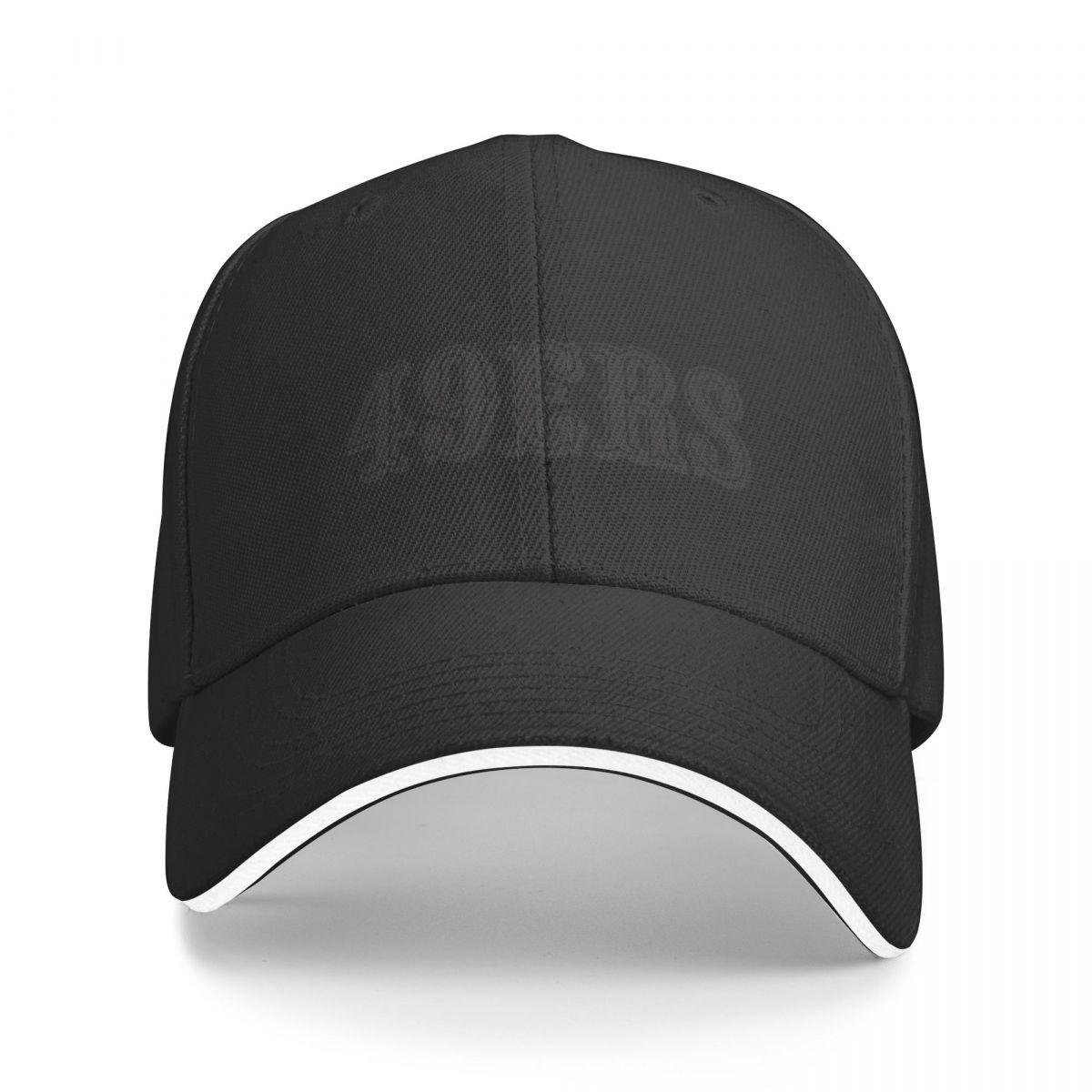 HAPPYHORSE 49 ers - 49ers logo - 49ers geschenken - cadeau-idee 49ers -Piece Cap Baseball Cap Winter cap Unisex dames Caps dames Unisex's