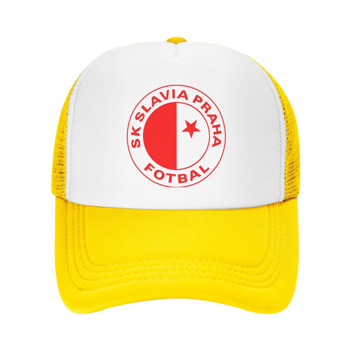 BIPIPOP SK Slavia Praha Outdoor Sport Cap Baseball Cap Unisex Dames Verstelbare Hoed Cap Mode Zomerhoed Adjustable
