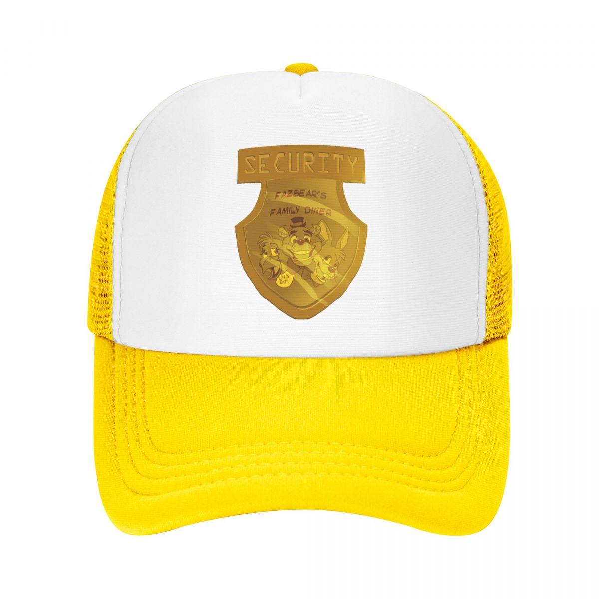 BIPIPOP FNAF Paarse Guy Badge Unisex Cap Casual Plain Baseball Cap Verstelbare Snapback Trucker Hoeden Voor Vrouwen Unisex Adjustable