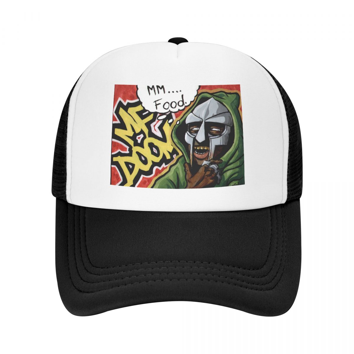 BIPIPOP Mf Doom Outdoor Sport Cap Baseball Cap Unisex Vrouwen Verstelbare Hoed Cap Mode Zomerhoed Adjustable